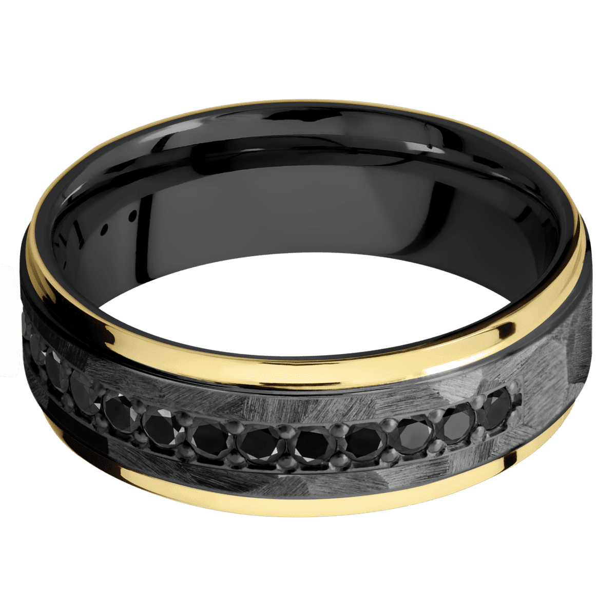 Zirconium + Rock , Polish Finish