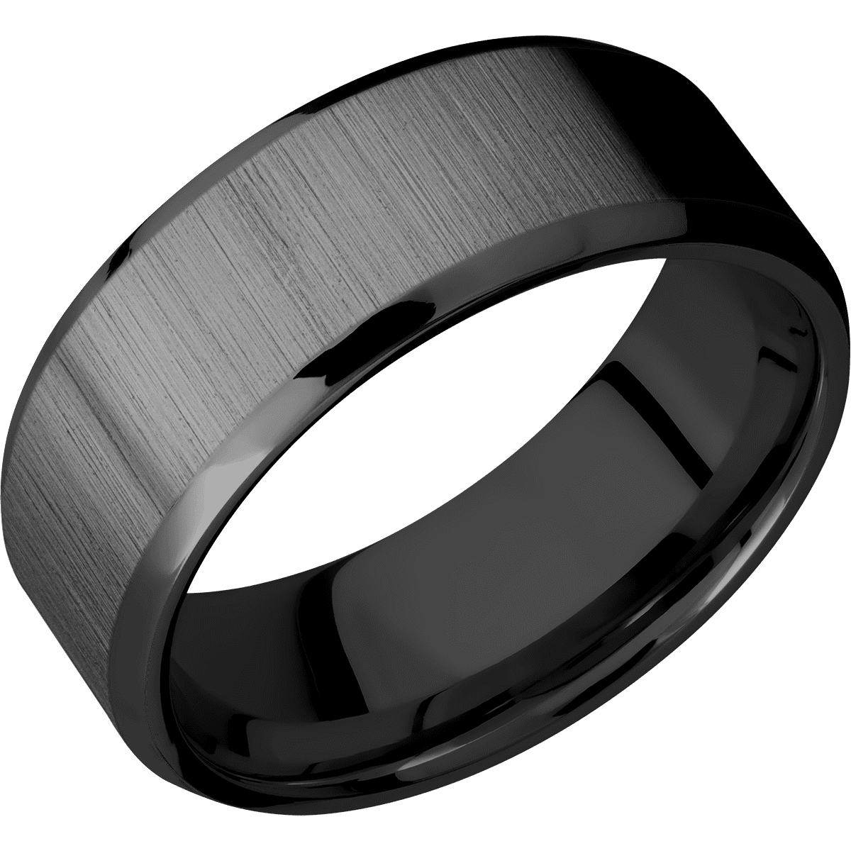 Zirconium + Crosssatinblack , Polish Finish