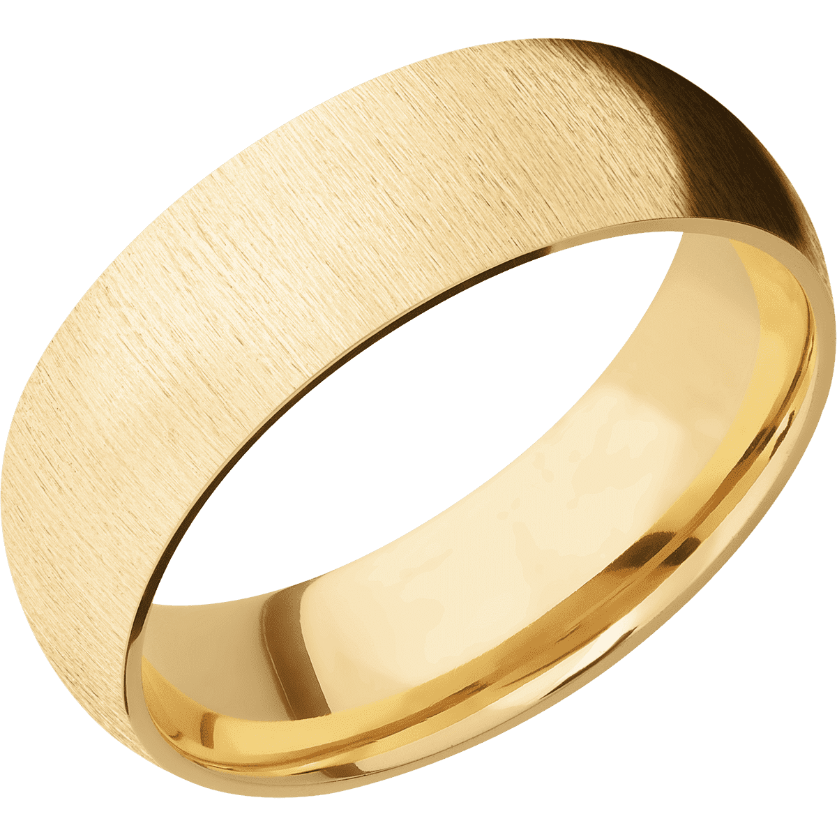 10K Yellow Gold + Crosssatin Finish