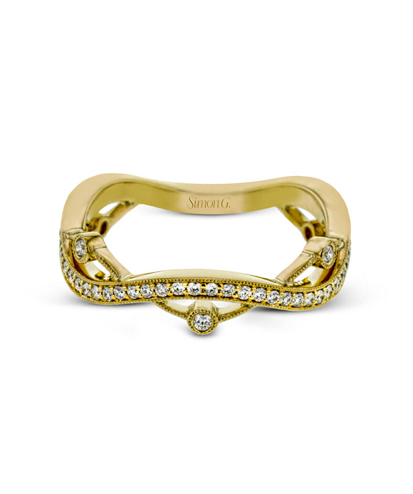 Simon G. - 18K Yellow Gold Stackable Right Hand Ring