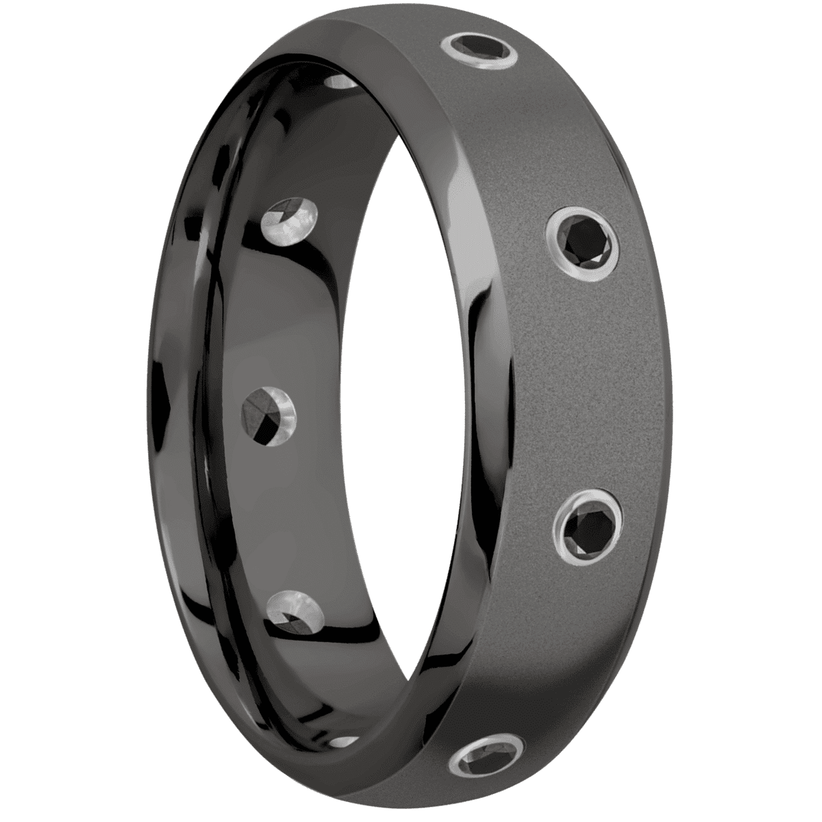 Tantalum Noir + Sand , Polish Finish