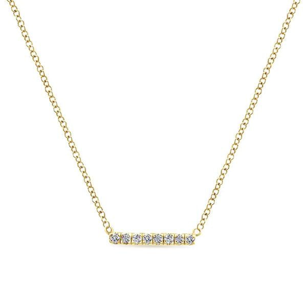 14k Yellow Gold Indulgence Diamond Necklace