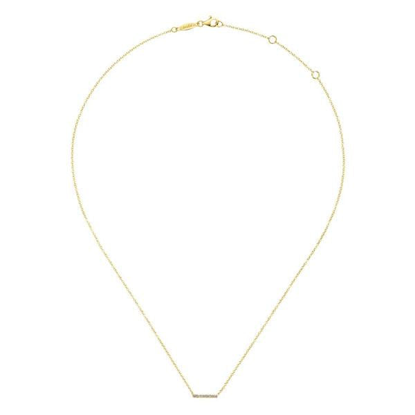 14k Yellow Gold Indulgence Diamond Necklace