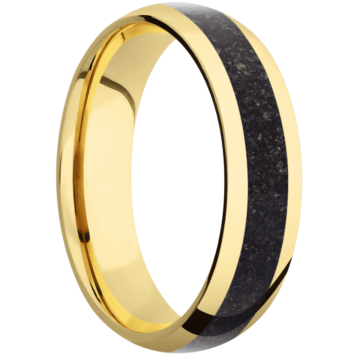 10K Yellow Gold + Polish Finish