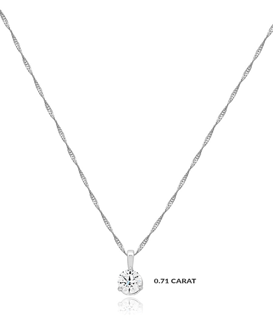 14K Gold Lab Grown Diamond Pendants