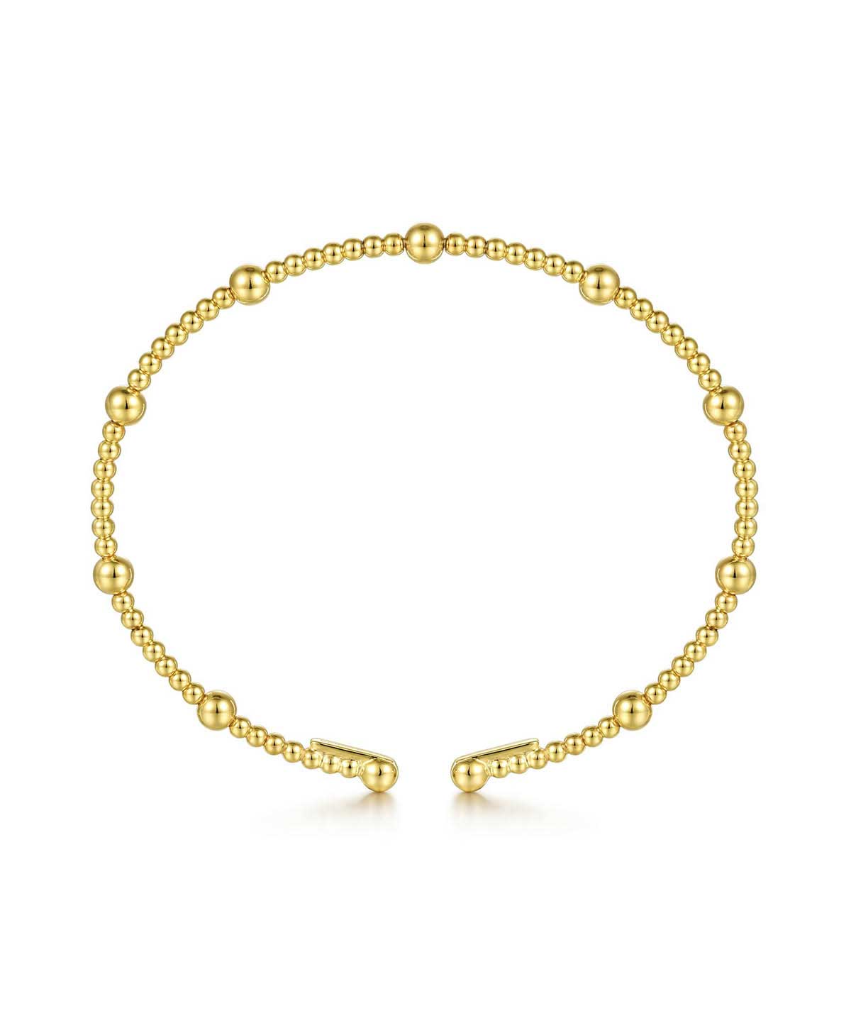 14K Yellow Gold Bujukan Split Bangle