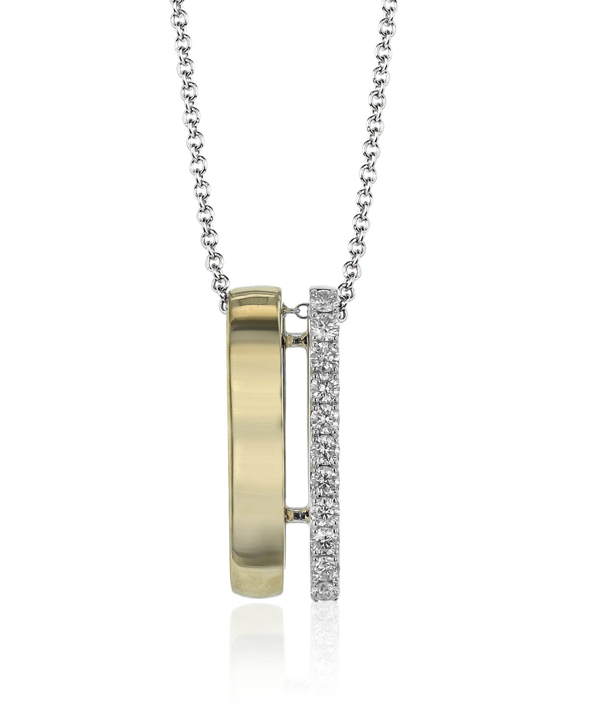 Simon G.- PENDANT NECKLACE IN 18K GOLD WITH DIAMONDS