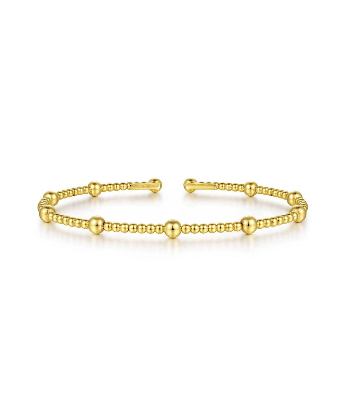 14K Yellow Gold Bujukan Split Bangle