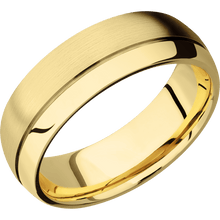 22K Yellow Gold + Satin , Polish Finish