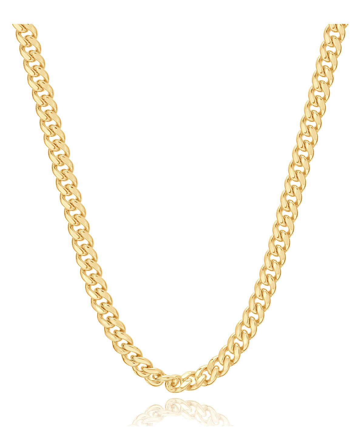 10K Yellow Gold 22 inch 5mm Miami Cuban Chain