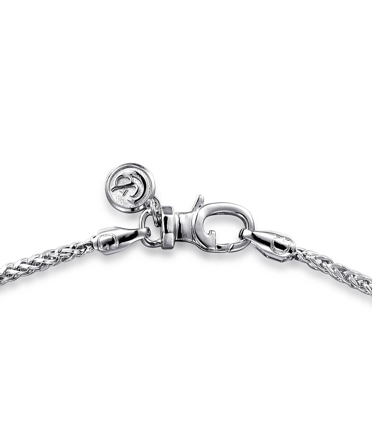 24 Inch 925 Sterling Silver Solid Men's Wheat Chain Necklace