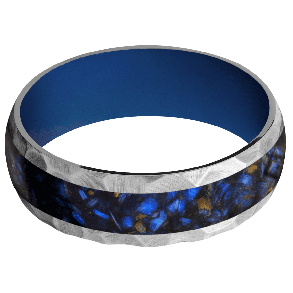 Titanium + Rock Finish + Royal Blue