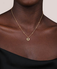 14K Yellow Plain Gold Bujukan Hamsa Medallion Necklace