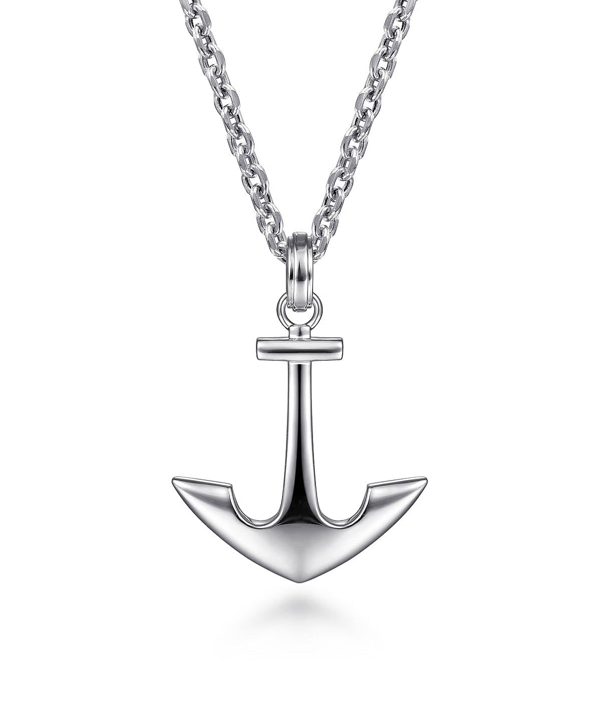 925 Sterling Silver Anchor Pendant