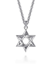 925 Sterling Silver Star of David Pendant