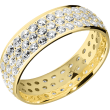 14K Yellow Gold + Polish Finish