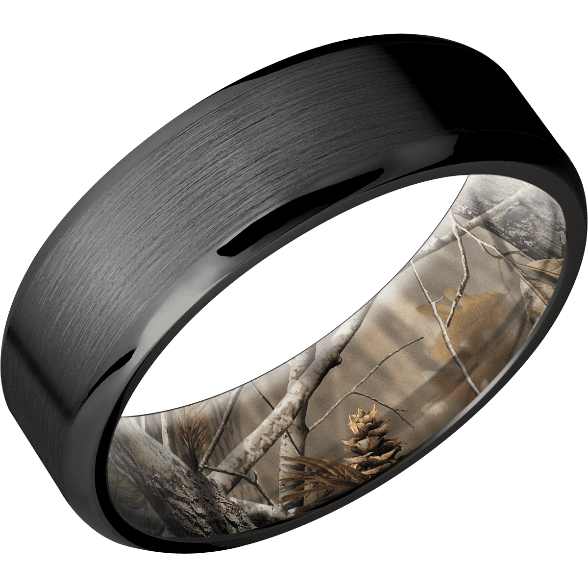 Zirconium + Satin , Polish Finish + RealTree AP