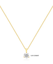 14K Gold Lab Grown Diamond Pendants