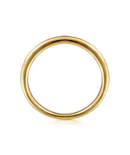 14K Yellow Gold Bujukan Crown Stackable Ring