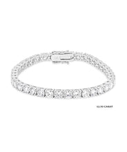 14K White Gold Lab Grown Diamond Tennis Bracelets