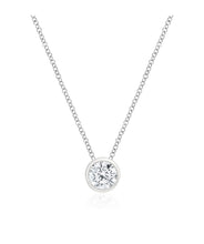 Bellman Jeweler's 14K Gold Diamond Bezel Pendants