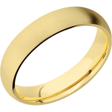 10K Yellow Gold + Satin Finish