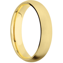 10K Yellow Gold + Satin Finish