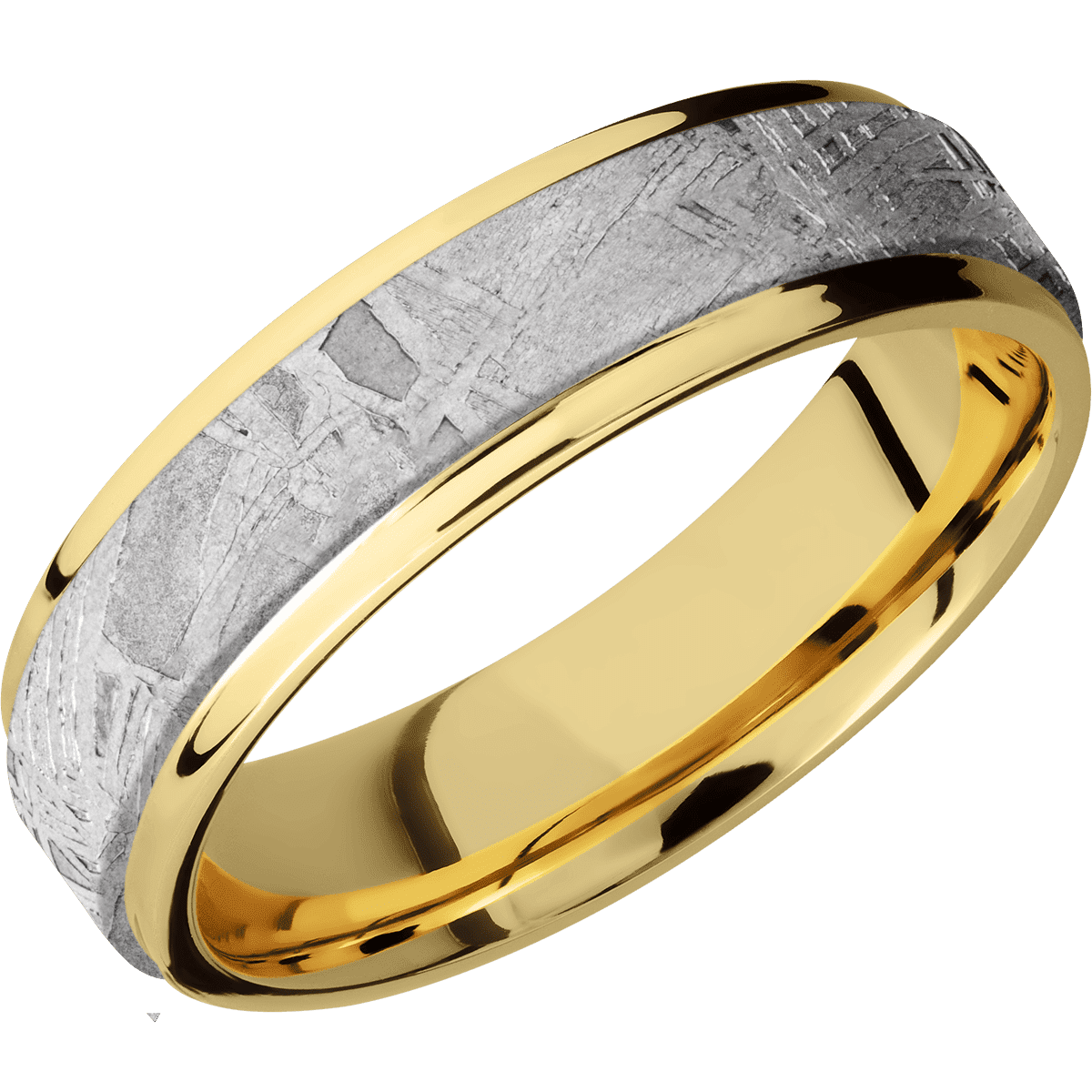 14K Yellow Gold + Polish , Polish Finish