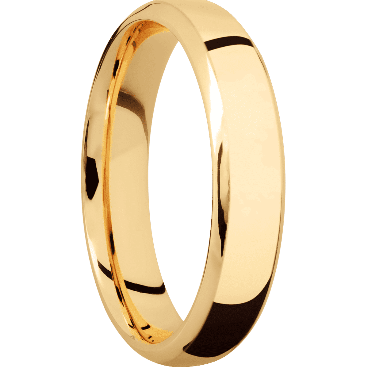 10K Yellow Gold + Polish , Polish Finish