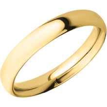 14K Yellow Gold + Polish Finish