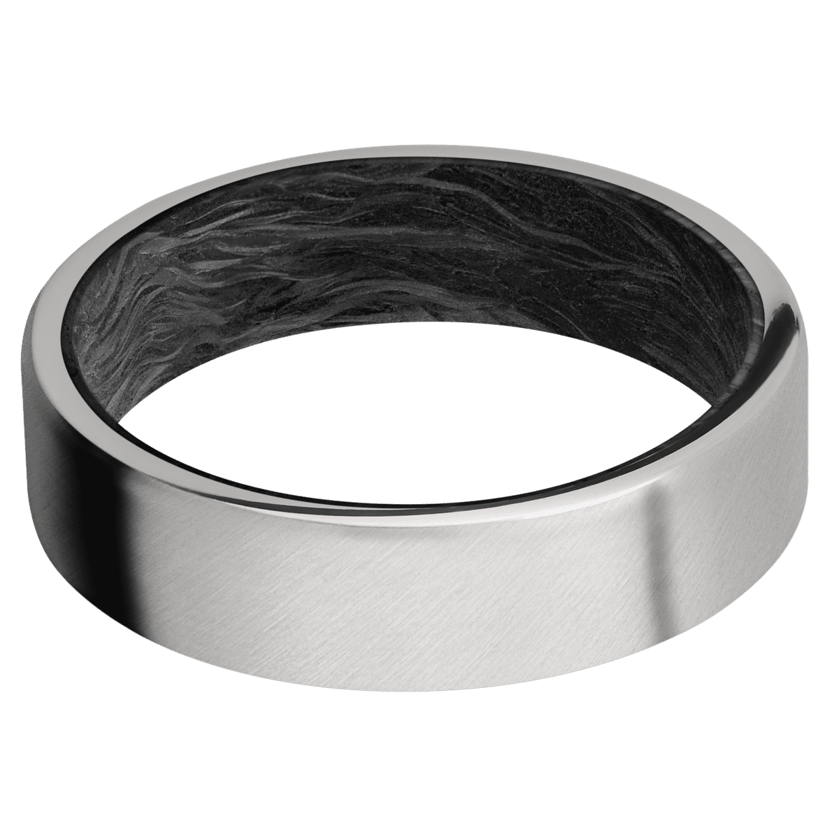 Titanium + Anglesatin Finish + Forged Carbon Fiber