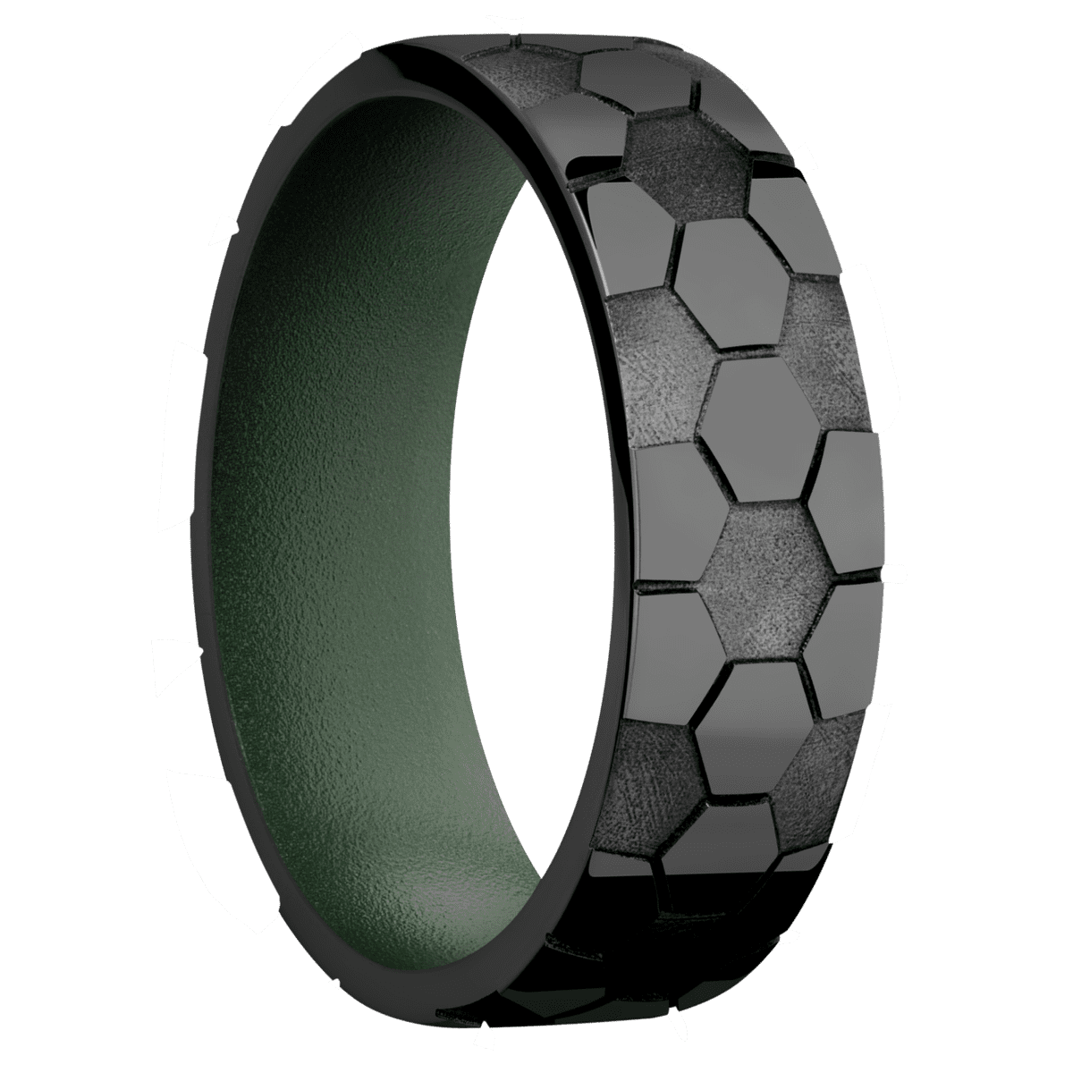 Zirconium + Polish Finish + Highland Green