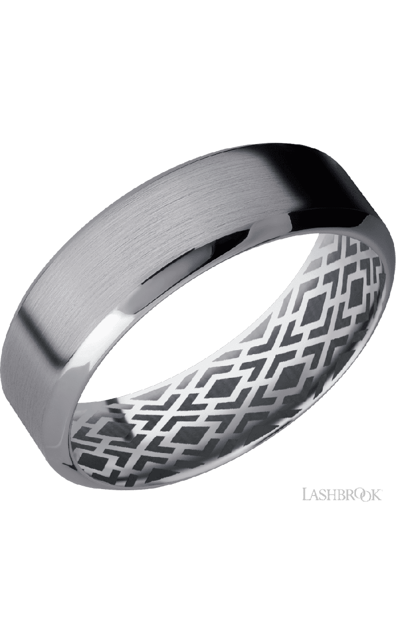 7 mm wide High Bevel Tantalum band.
