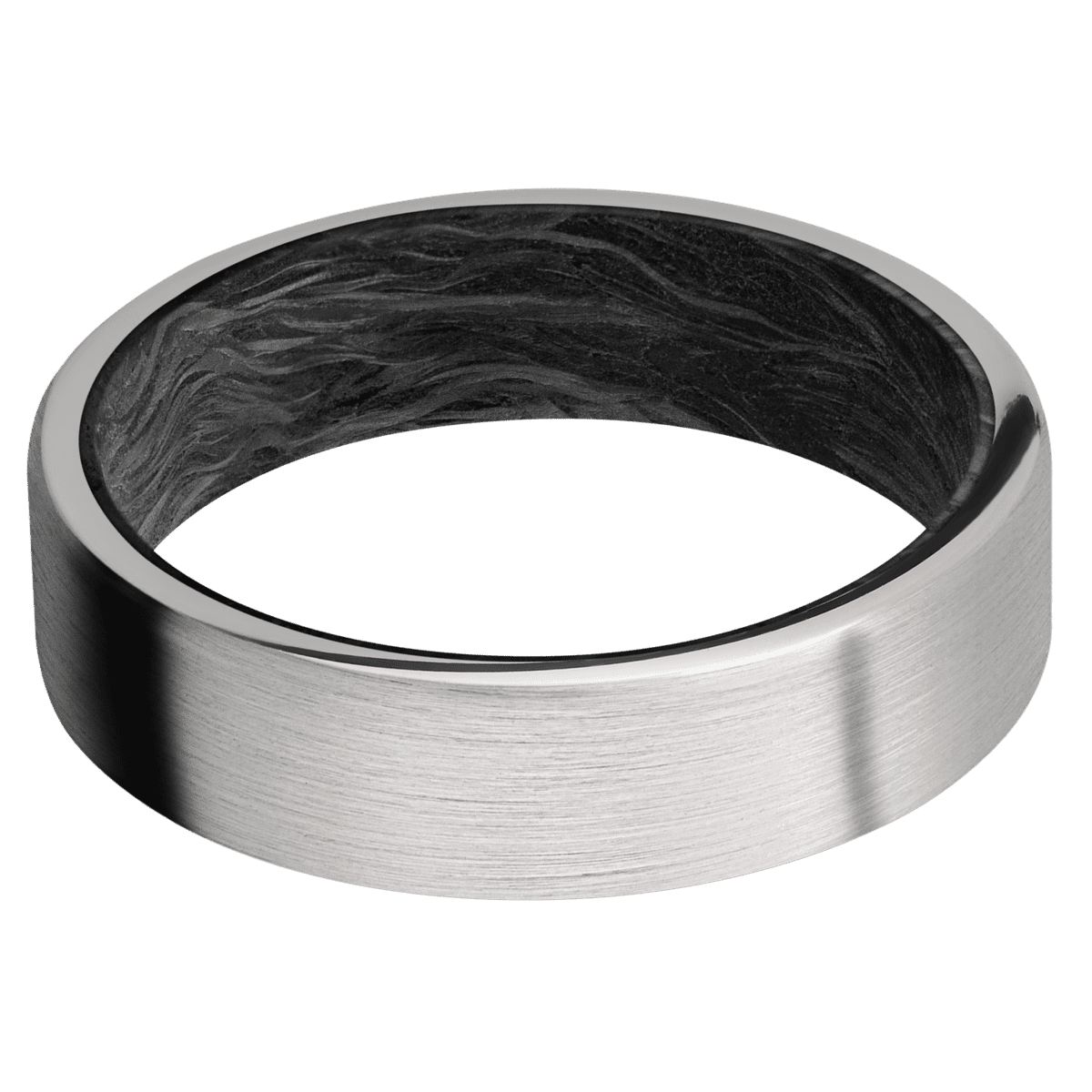 Titanium + Satin Finish + Forged Carbon Fiber