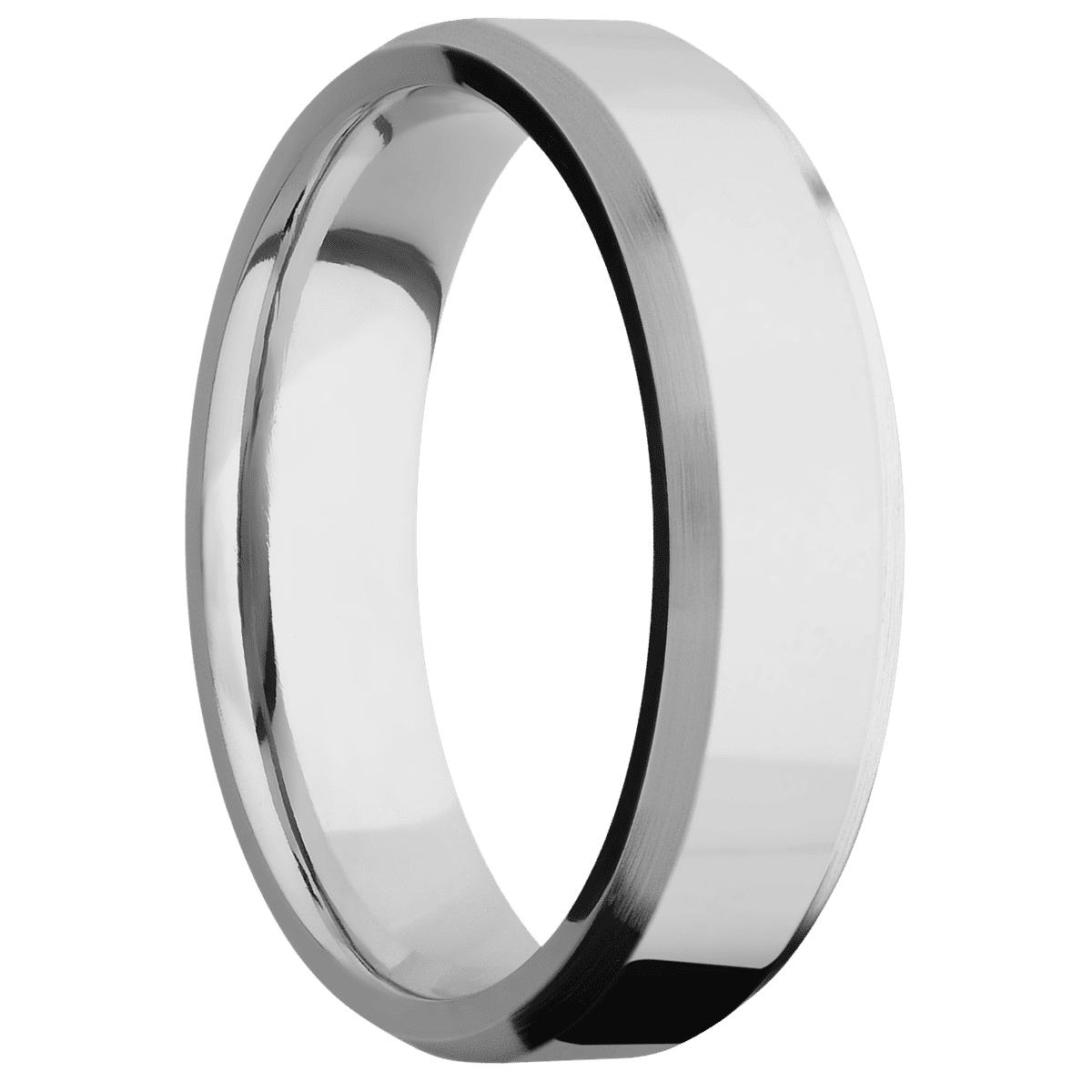 10K White Gold + Polish , Satin Finish