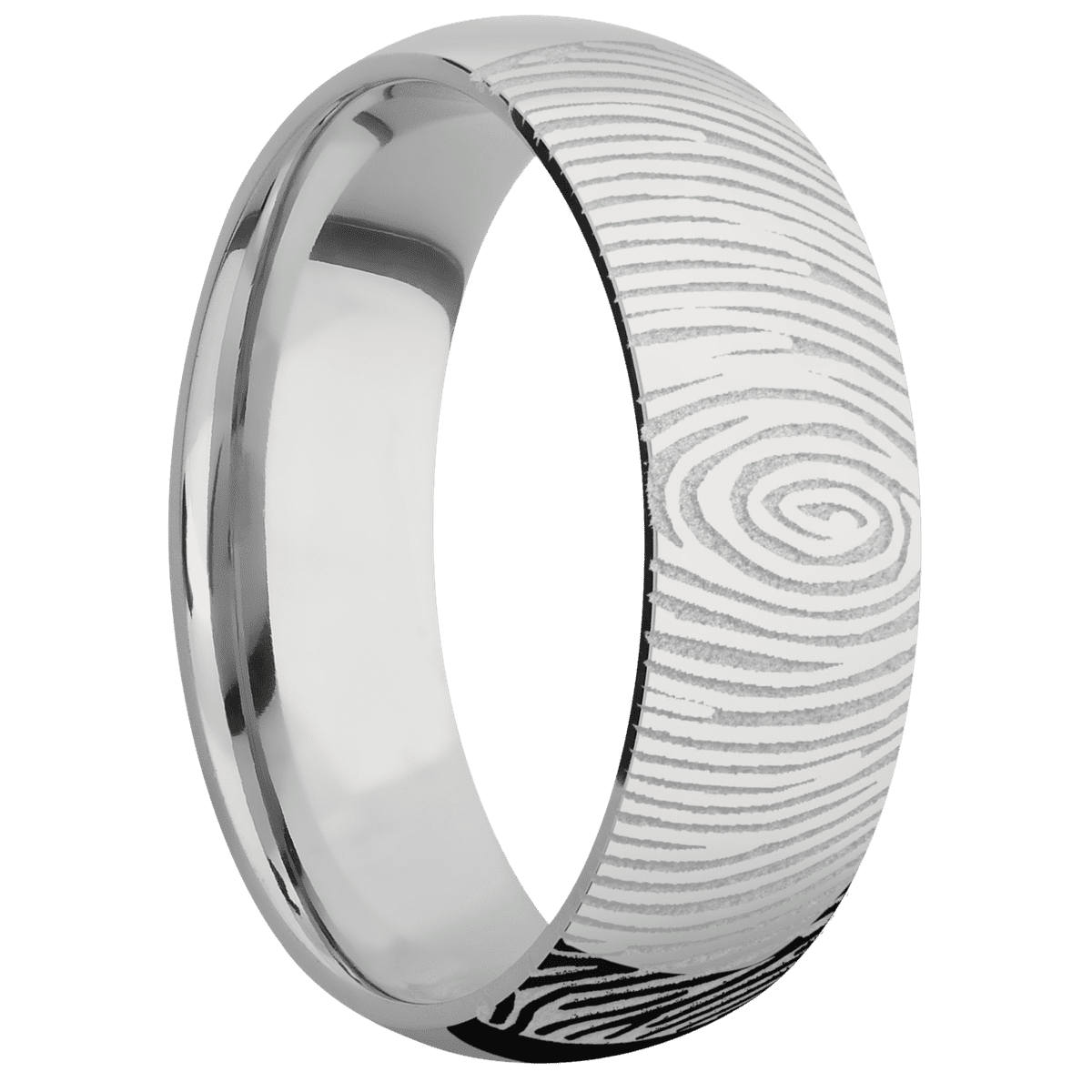 10K White Gold + Polish Finish
