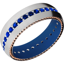 Platinum + Satin Finish + Royal Blue