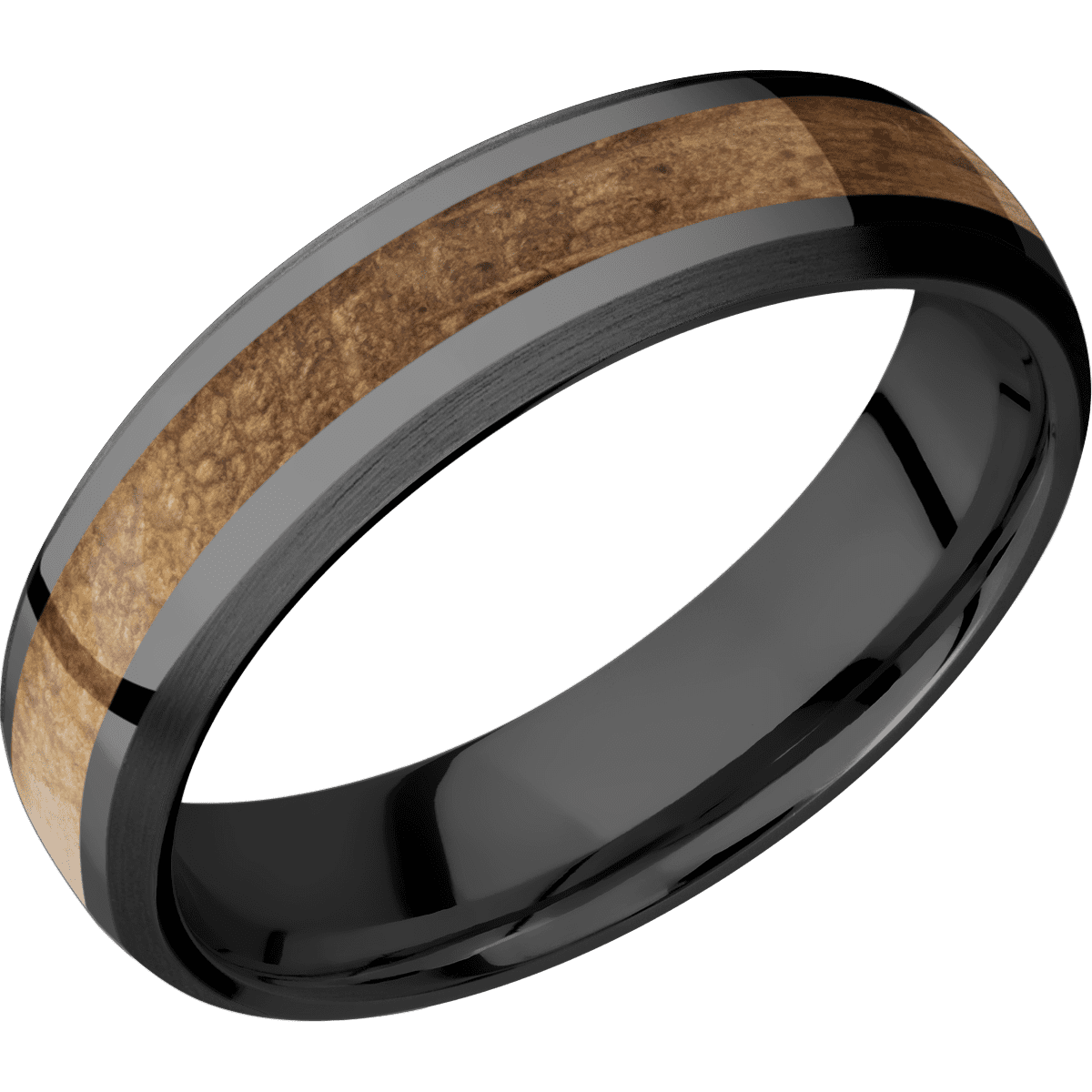 Zirconium + Polish , Satin Finish