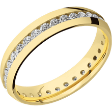 10K Yellow Gold + Polish Finish