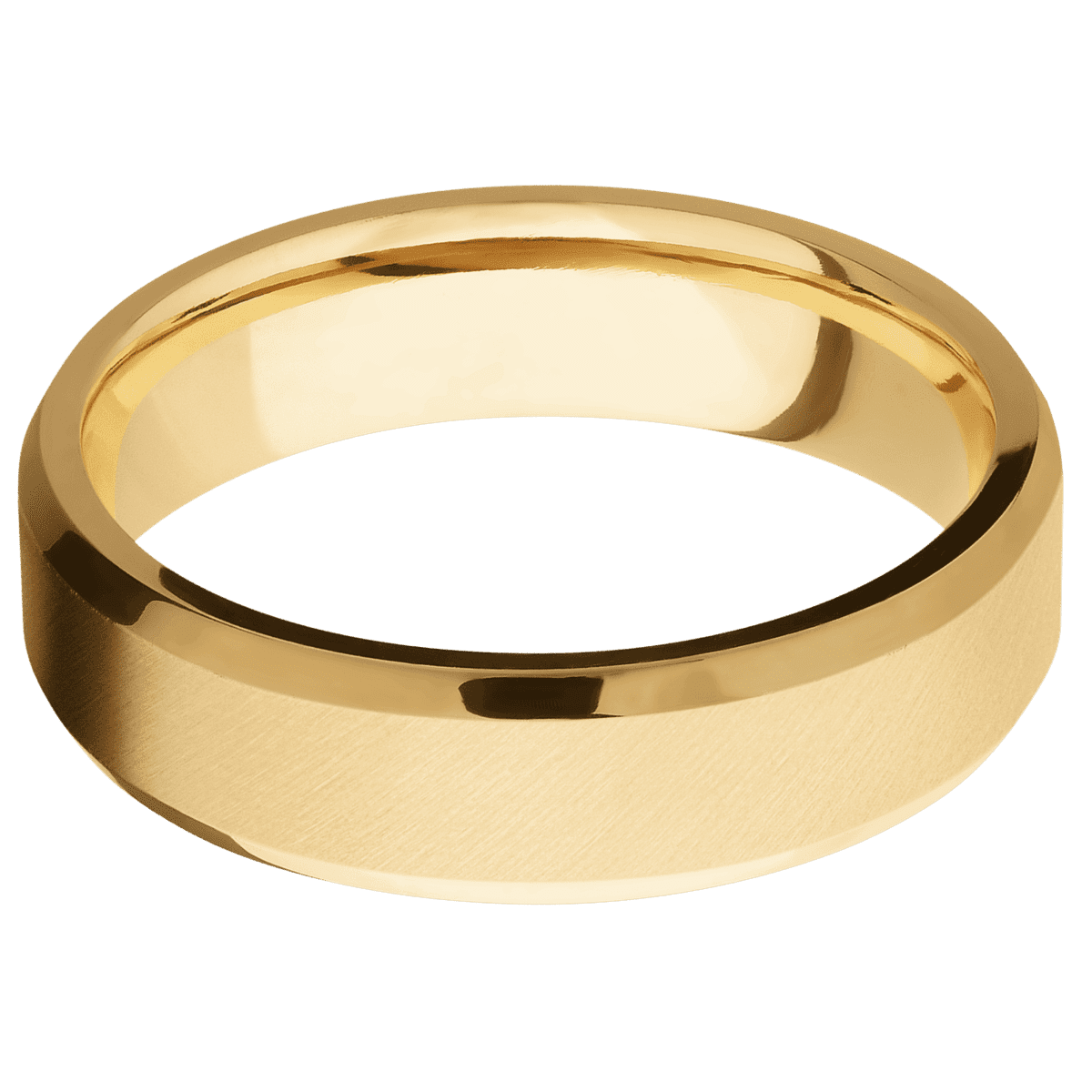 10K Yellow Gold + Anglesatin , Polish Finish