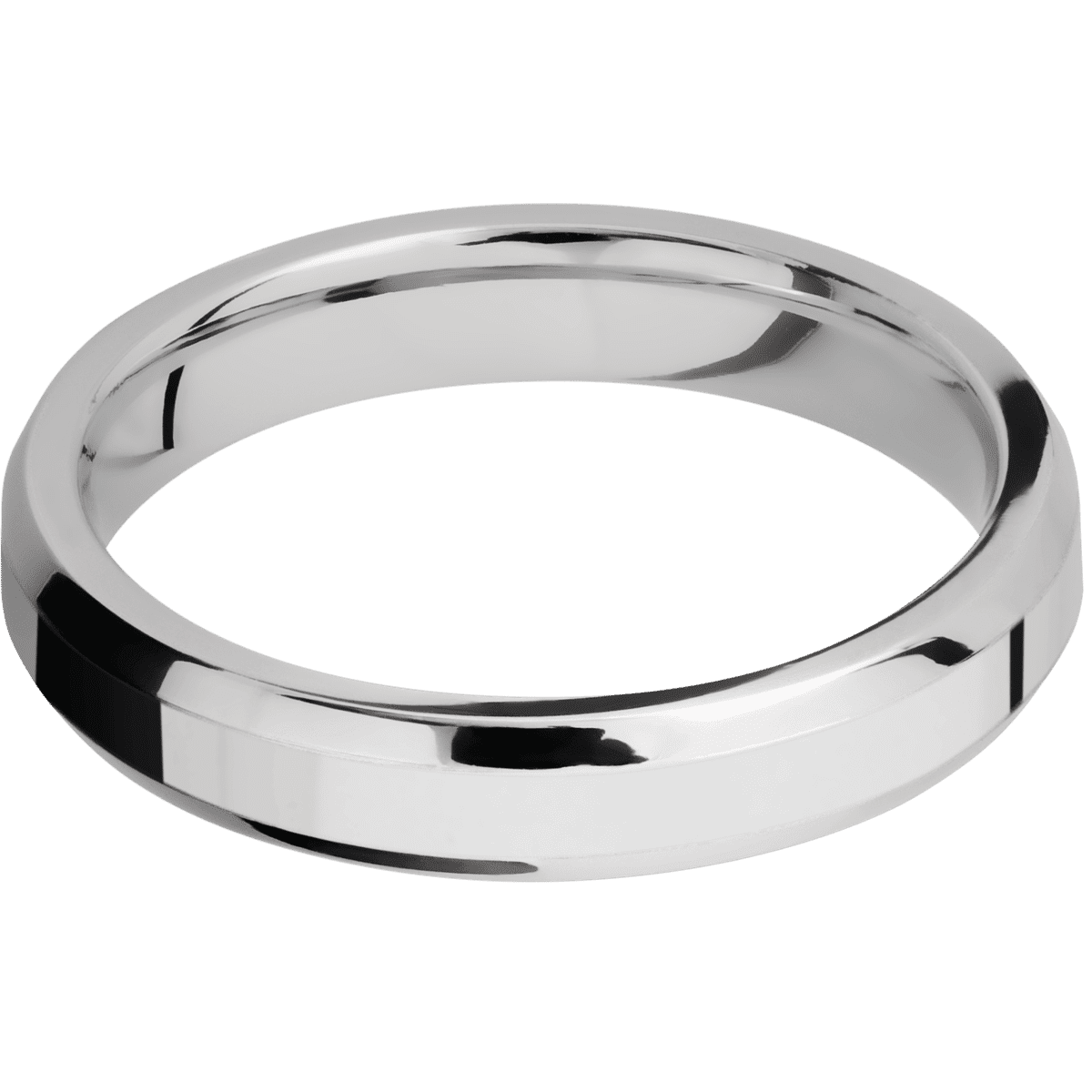 14K White Gold + Polish , Polish Finish