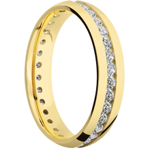 10K Yellow Gold + Polish Finish