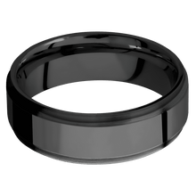 Zirconium + Polish , Satin Finish