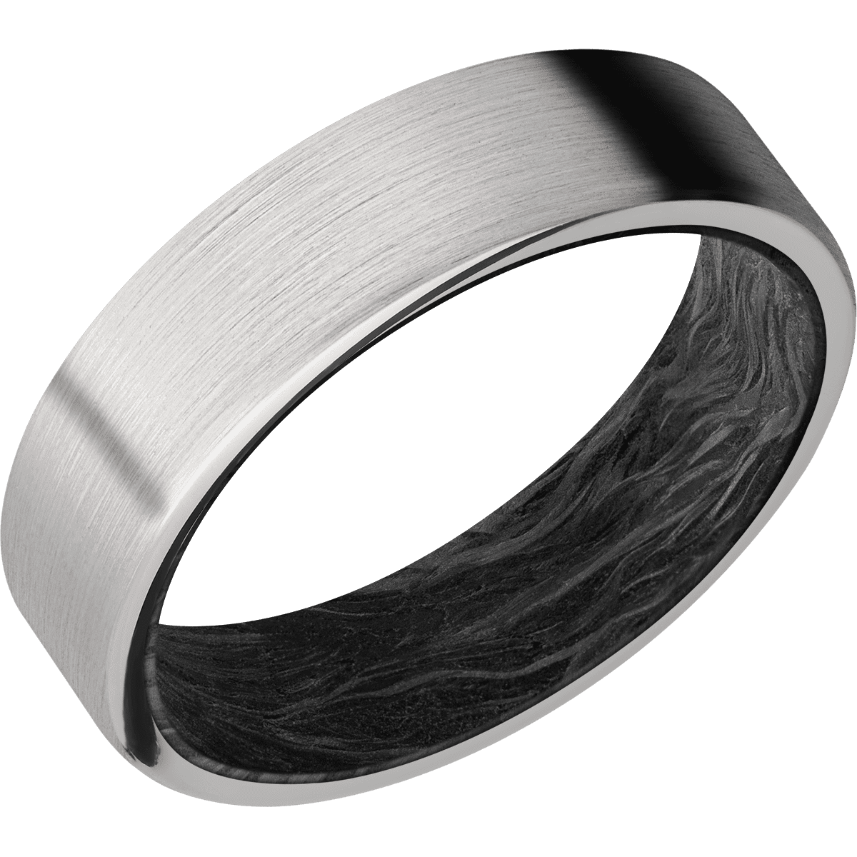 Titanium + Satin Finish + Forged Carbon Fiber