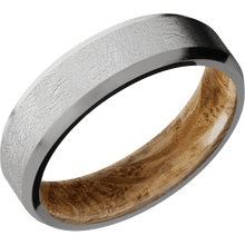 Titanium + Distressed , Satin Finish + Whiskey Barrel