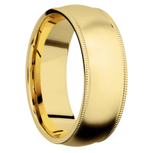 14K Yellow Gold + Anglesatin Finish