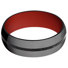 Zirconium + Polish Finish + Red Apple