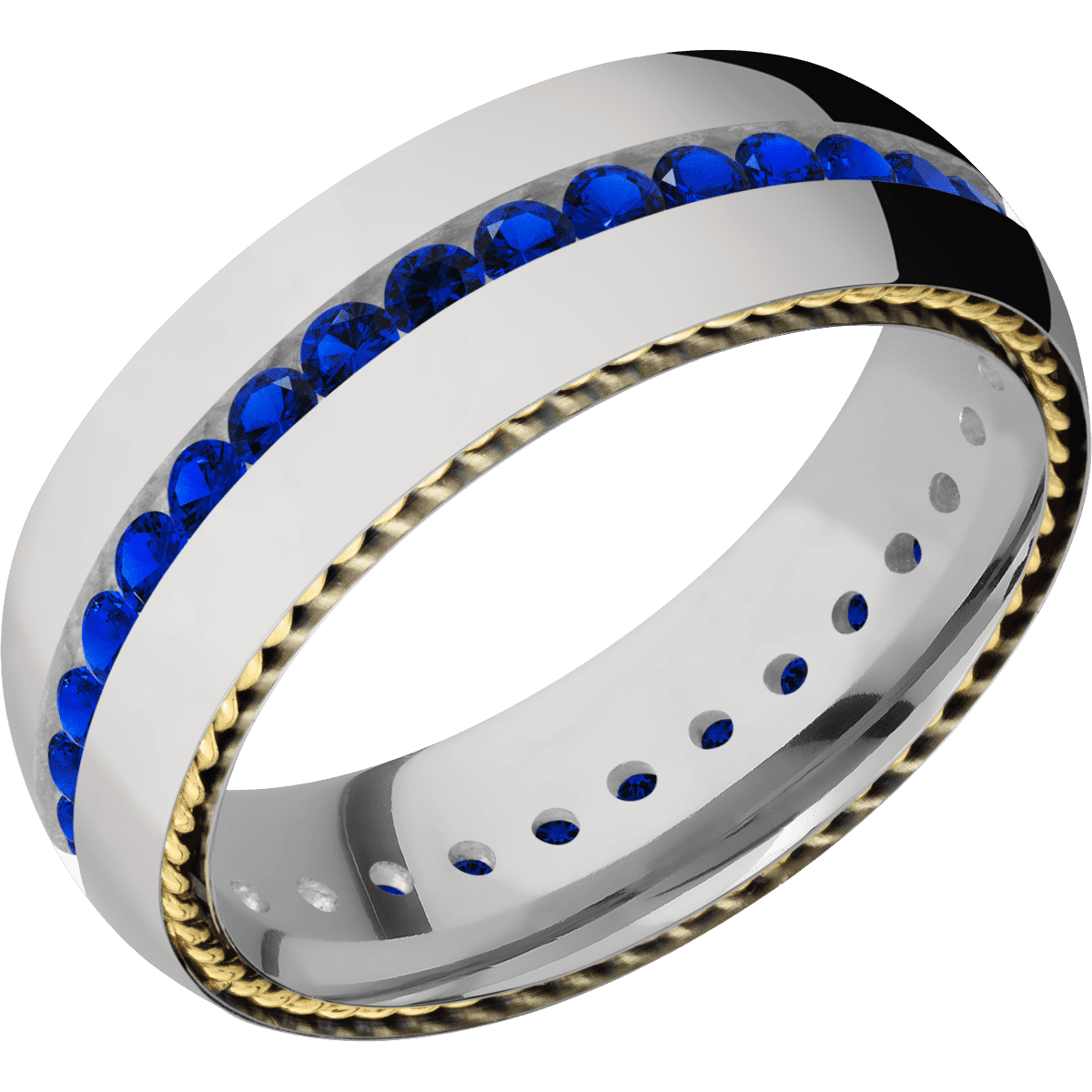 Titanium + Polish Finish