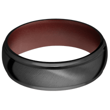 Zirconium + Anglesatin , Polish Finish + Crimson