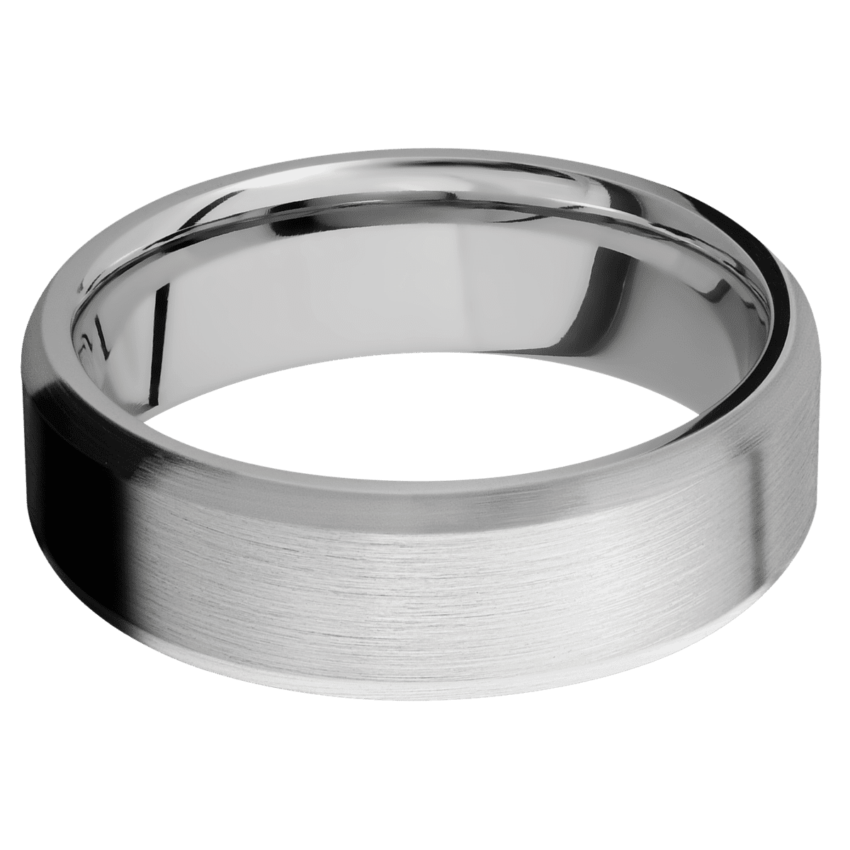 10K White Gold + Satin , Satin Finish